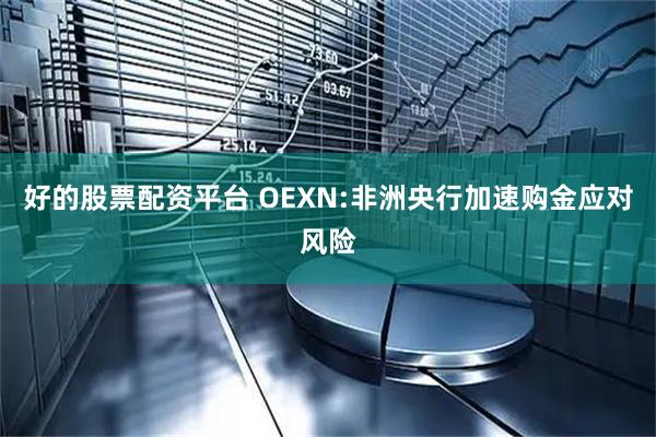 好的股票配资平台 OEXN:非洲央行加速购金应对风险